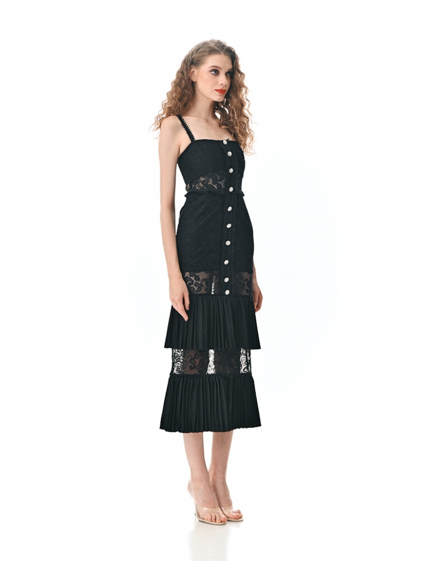 cocktail / party dresses for women MUSHARE Women's V Neck Sleeveless Split Formal Dress Size:M 15 - 15 ½ modest holiday dresses - button-down collar